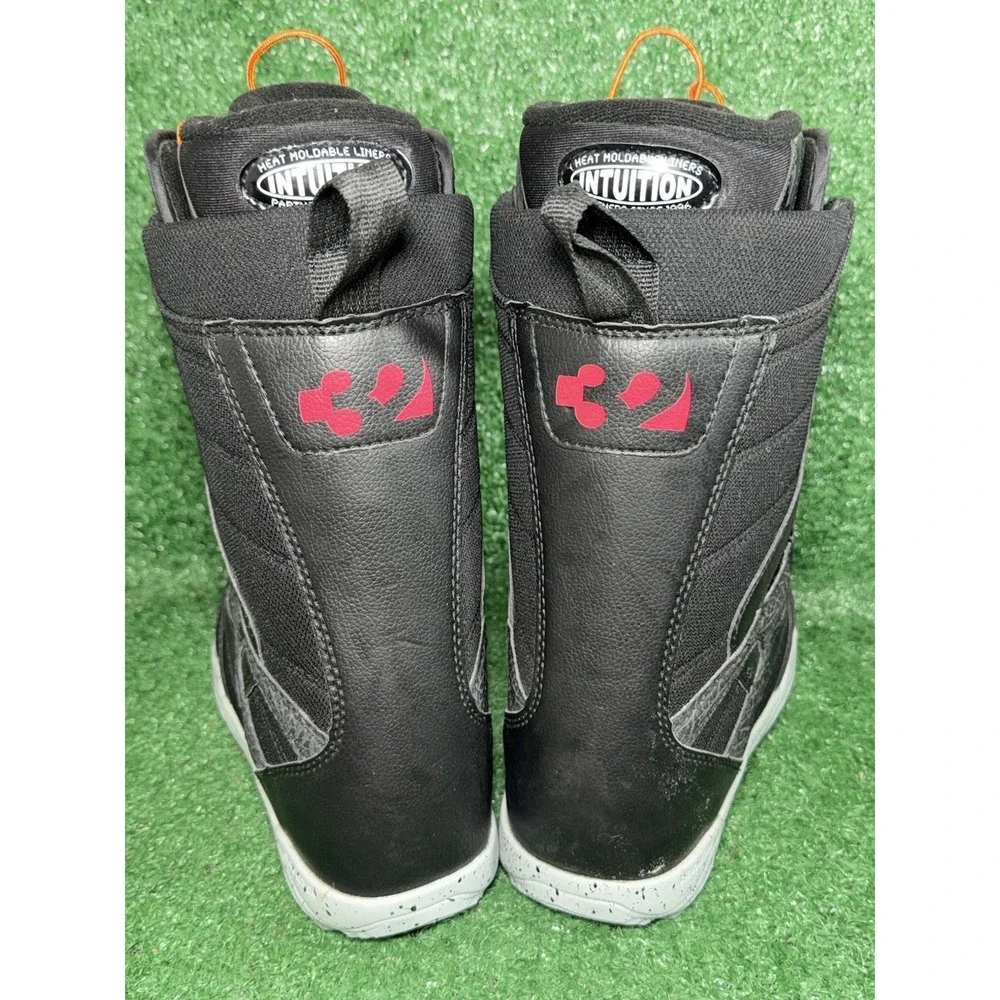 thirtytwo STW Boa Heat Moldable Dial Snowboard Boots Black Red White Men Size 7‎